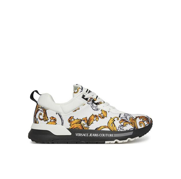 Мужские кроссовки Versace Jeans Couture 78ya3sa1 белые