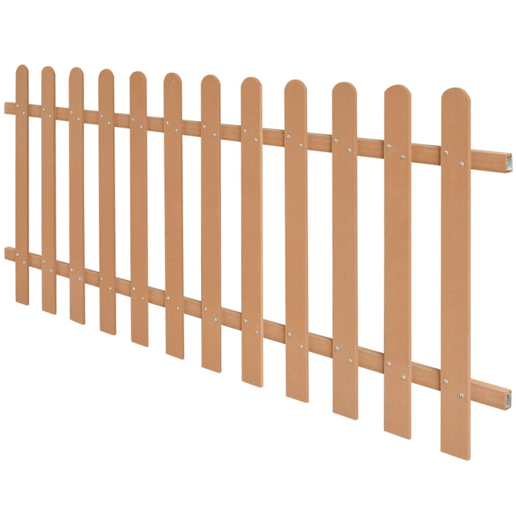 WPC Picket Fence 200 x 80 cm