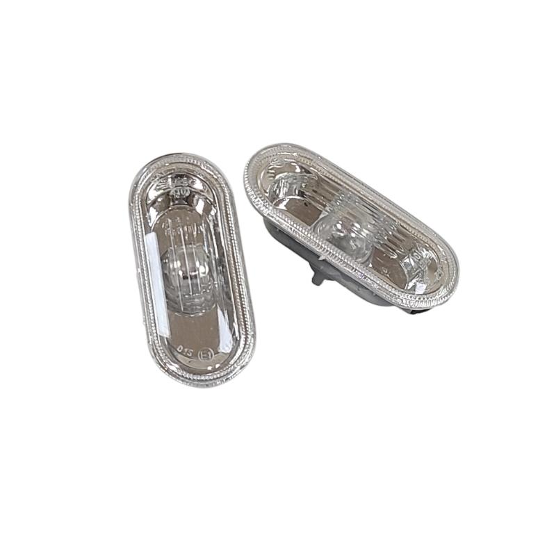 Replacement Part Clear Side Marker Light Smooth Lens For VW Volkswagen Golf MK4