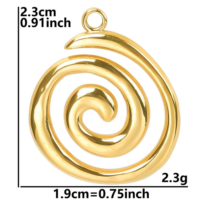 6pcs Real Gold Plated Ocean Animal Turtle Shell Conch Starfish Diy Charms For Jewelry Making Bulk Stainless Steel Charm Pendant