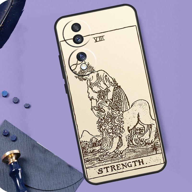 Tarotkarten Astrologie Sonne Mond Handyhülle Für Honor 90 Lite 70 50 Magic 5 6 Pro X6 X7 X8 X9 X6a X7a X8a X9a X9b X8b Hülle