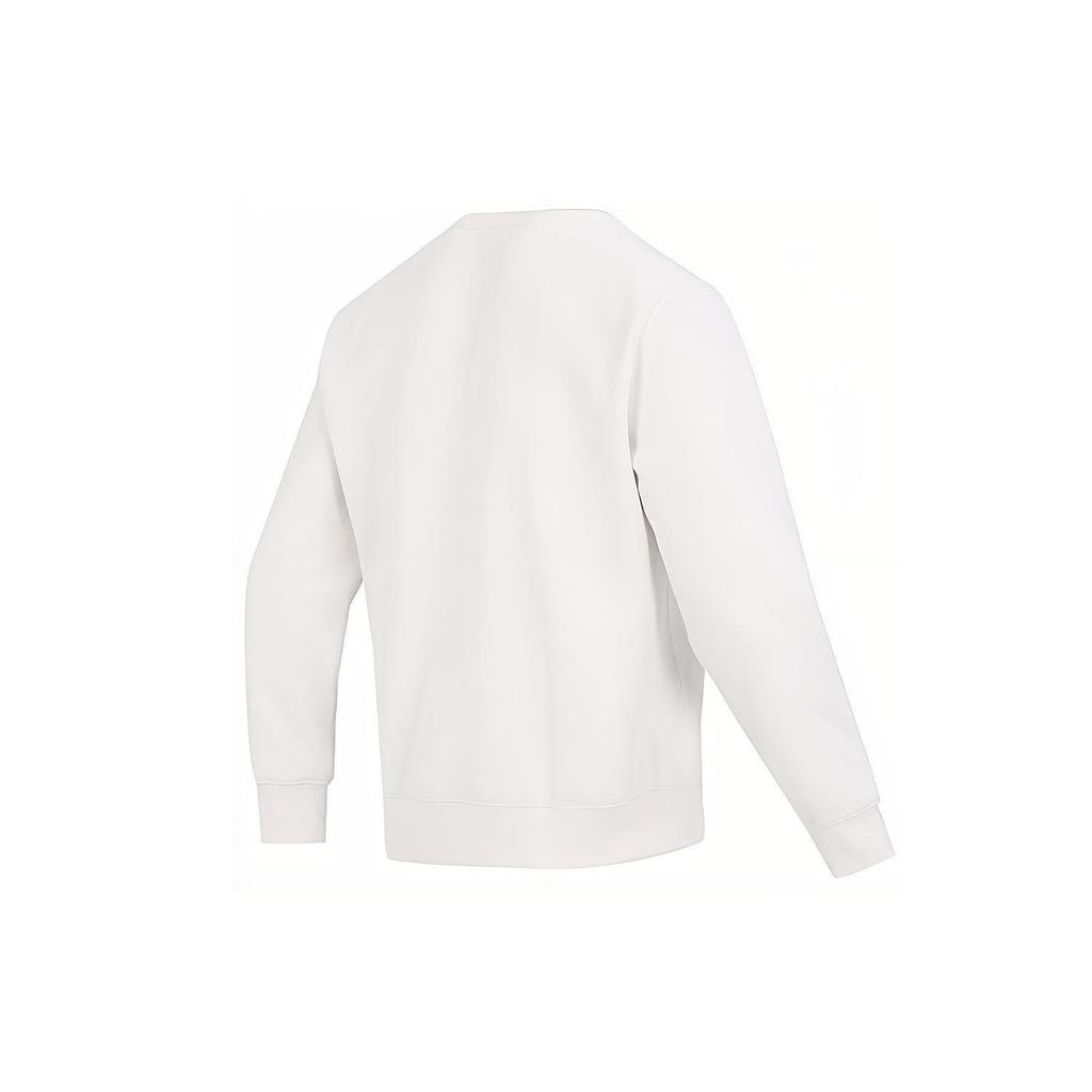 Nike Fleece Sport Casual Crew Neck Sweatshirt Men Tops White DX0782-030