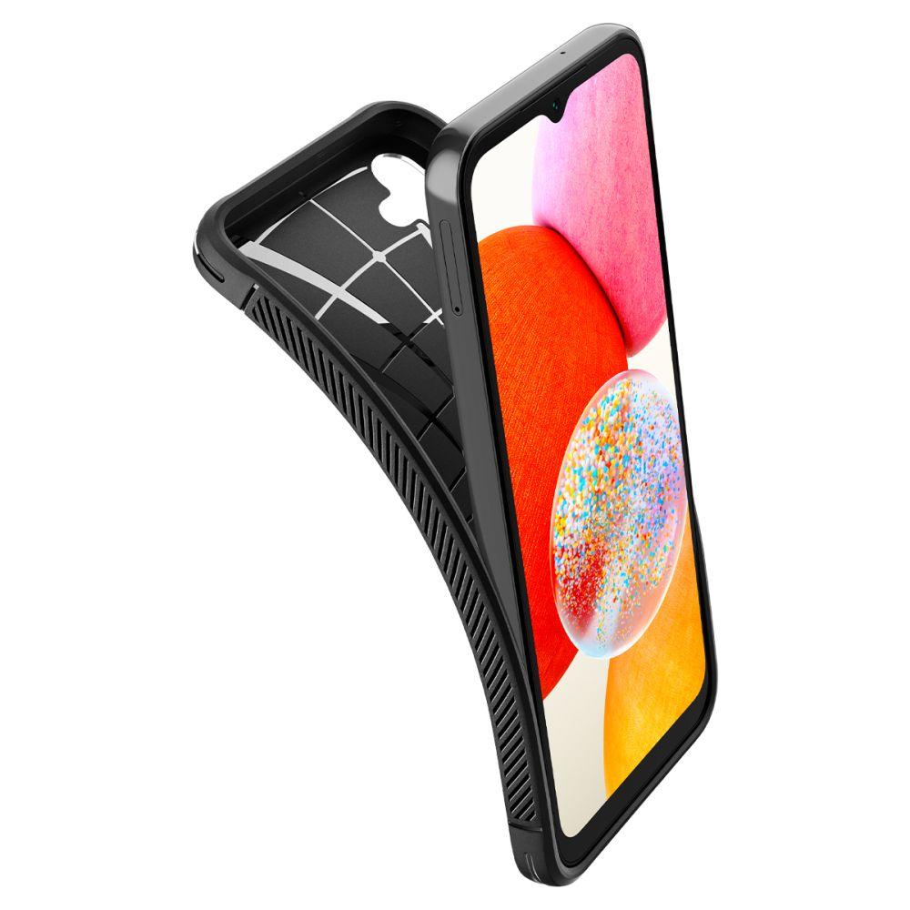 Spigen Rugged Armor Galaxy A14 4G / Lte Matte Black