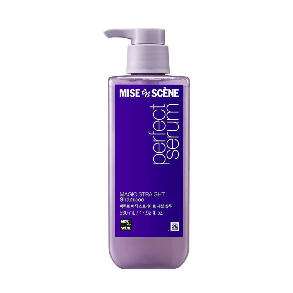 Mise en Scene Perfect Magic Straight Serum Shampoo Sleek & Smooth Anti-Frizz 530ml