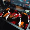 Tampa Bay Buccaneers Mauspads Großes Gaming-Tischkissen Rutschfest Laptop Tablet Großes Mauspads XXL Matte Mini-PC Spielmatte Mit Verriegeltem Rand