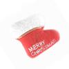 Soft Plush Toy Christmas Theme Adorable Fine Sewing Bite Resistant Stuffed Toy for Pets Type 5
