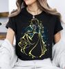 Retro Disney Snow White Princess Portrait Shirt Birthday Girl Trip Tshirt Disney Princess Group The Magic Kingdom