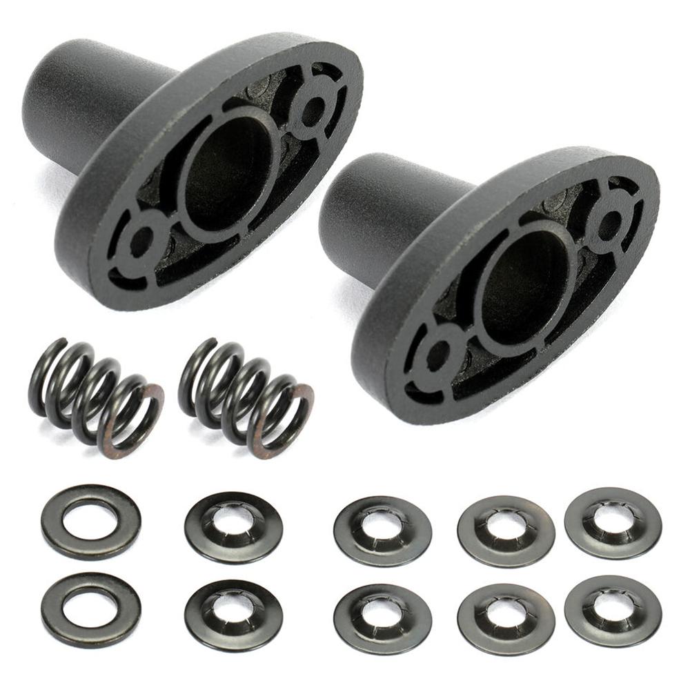 2 Set Sun Visor Repair Bracket Kits For Jeep 97-02 TJ Wrangler Aluminum 924-531