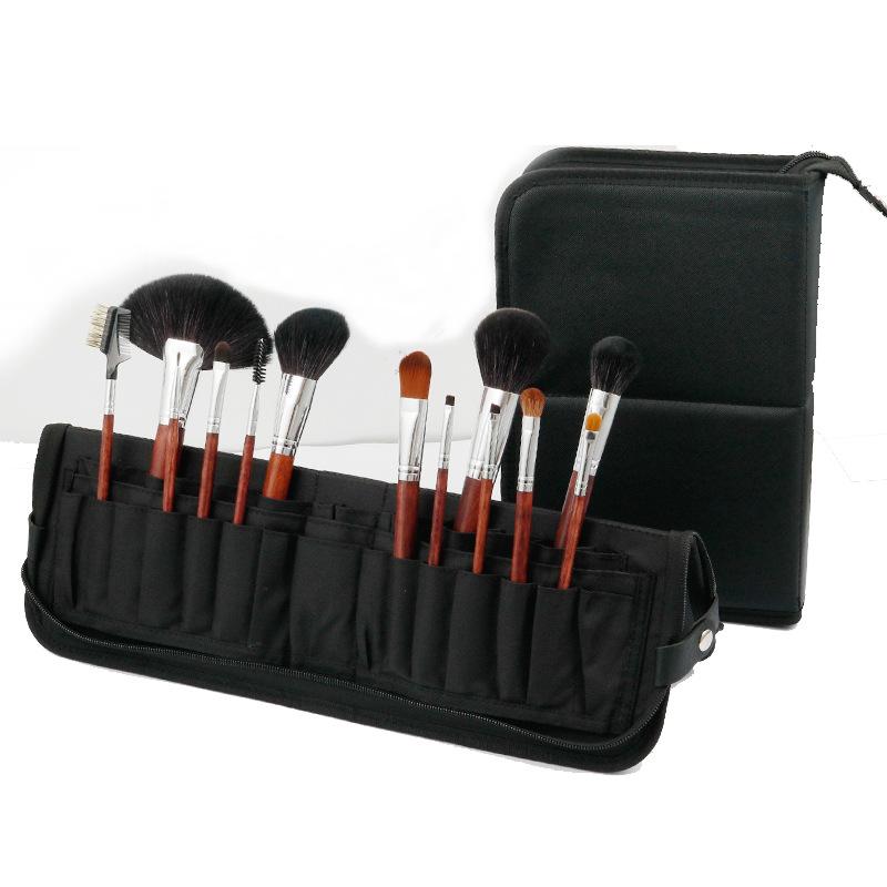 Red Sandalwood Makeup Brush 13 Professional Set Foundation Blush Brush Eye Shadow Blending Brush Animal Hair Makeup