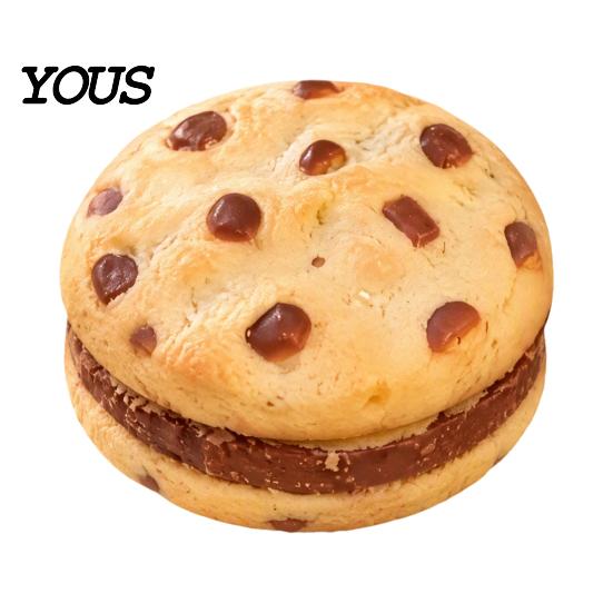 Quiet Sensory Toys for Classroom Realistic Cookie Squishy Stress Relief Toy, Soft Fidget Ball, Novelty Gifts Coworkers Cute Baked Portable Hand