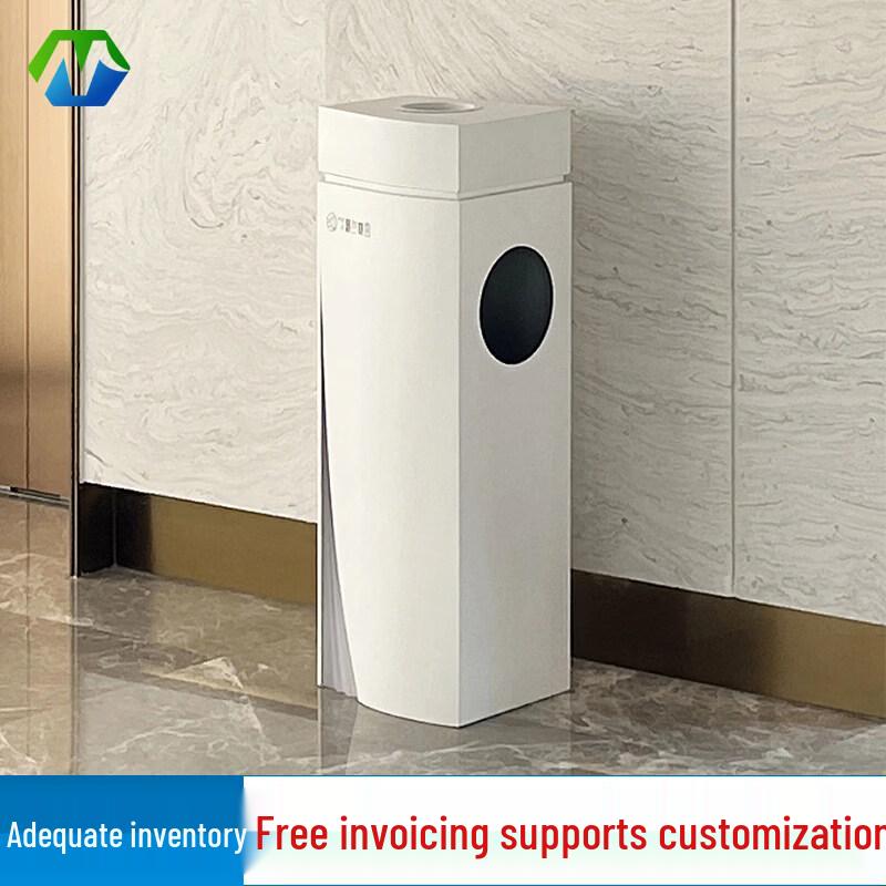 NM-25 Outdoor Stainless Steel Waste Bin
