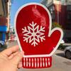 6Pcs Creative Christmas Present Bags for Family Gatherings Plastic Gift Containers Practical Candy Packaging Bag