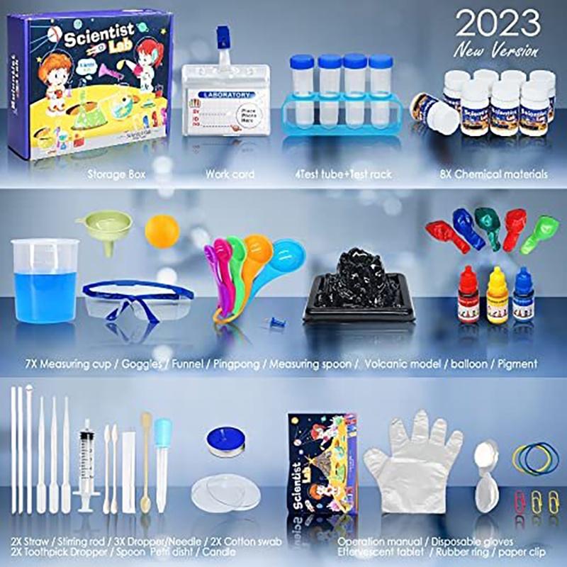 Stem Science Experiment Kit For Elementary School Students Educational Toy For Hands-on Learning And Creative Thinking Material)