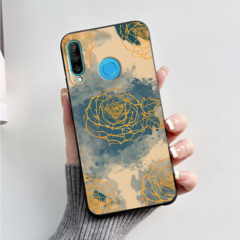 Für Huawei P30 Lite Hülle Niedlicher Bär Cartoon Frosch Weiche Matte Silikon Handyhüllen Für Huawei P30 P30Lite P30Pro P 30 Lite Pro Cover