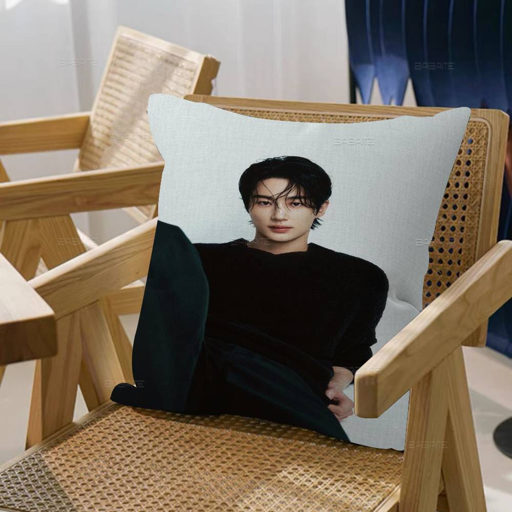 B-Byeon W-Wooseok Pillow Gift Home Office Decoration Pillow Bedroom Sofa Car Cushion CoverPillow Case 12x12Inch