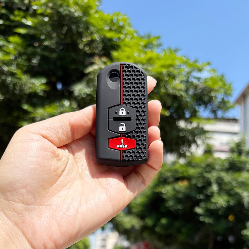 Keychain Key Case For Mazda 3 Bk 3 Bl 6 Gg M3 M5 M6 Cx-5 Cx7 Cx9 Rx8 Demio 2 3 5 6 Mx5 Mpv Silicone Keyboard Cover Fob Key Case