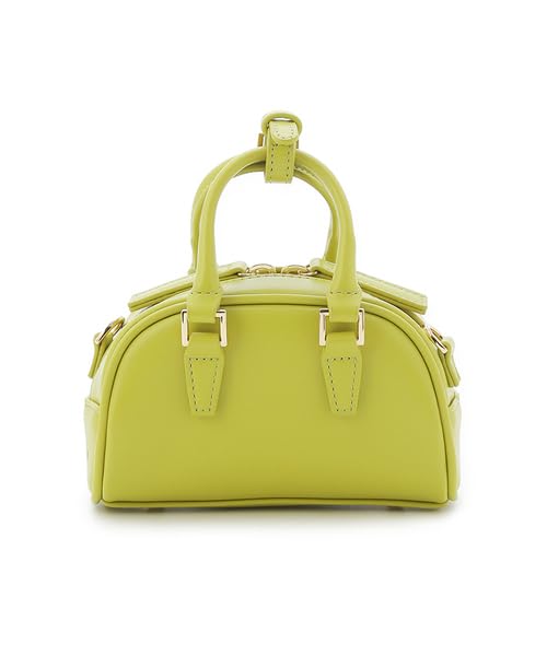 FRAY Round Micro Mini Boston Bag FWGB254349 YEL I.D. Women's