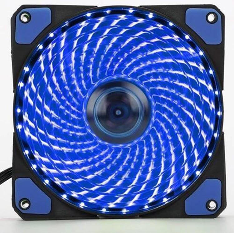 12CM 33LED Luminous Case Cooling Fan - 12025 LED Computer Cooler