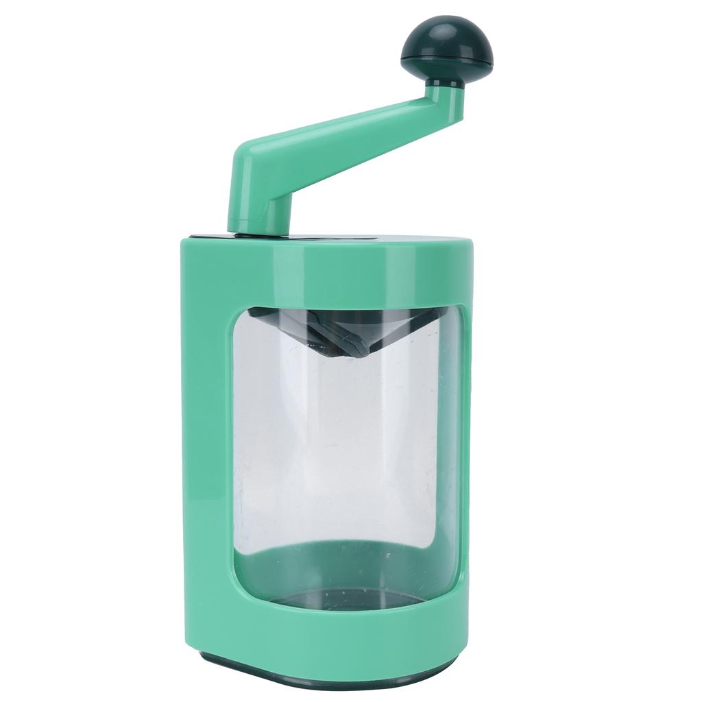 Kitchen Vegetable Cutter HandCrank Household Practical Shredding Slicing Tool with 2 Blades