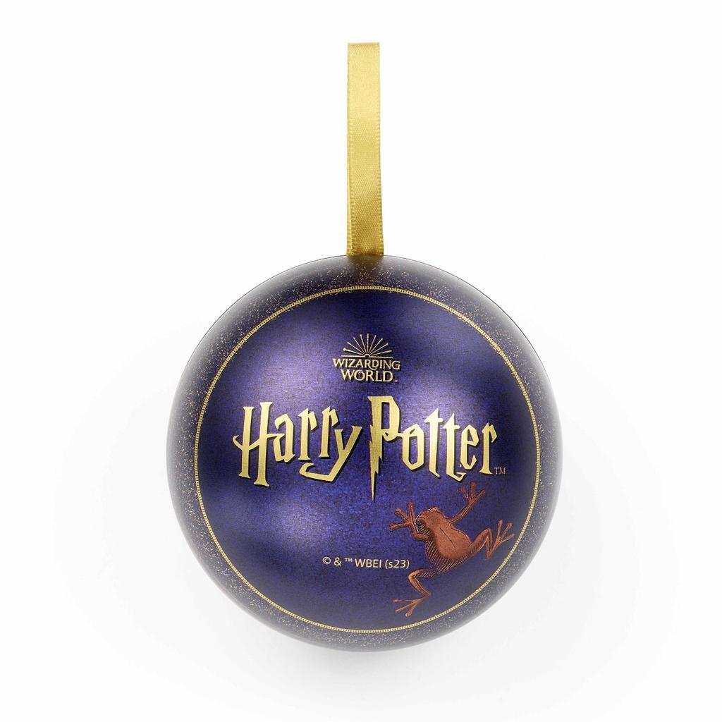 Harry Potter Chocolate Frog Gift Bauble with Pin Badge