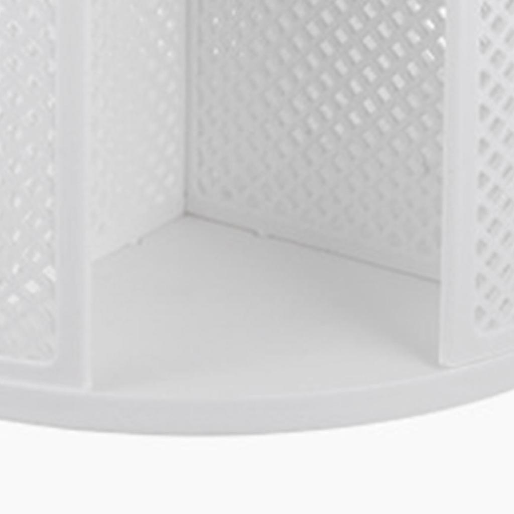 Disposable Cup Storage Organizer 4 Compartment 360 Degree Rotating Coffee Cup Dispenser for Coffee