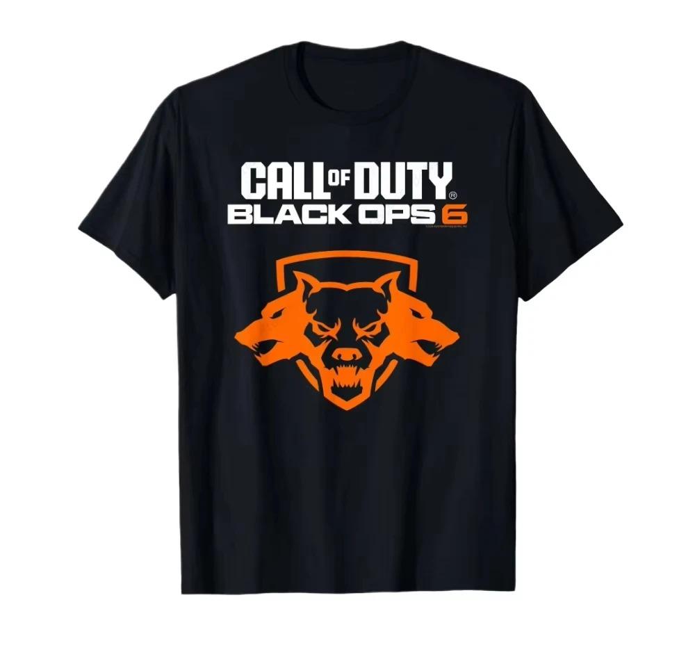 

Black Call of Duty Ops Halftone Game TShirt T Shirt Women Tee Fashion Short Sleeve Tshirt Oversized Streetwear Tops S