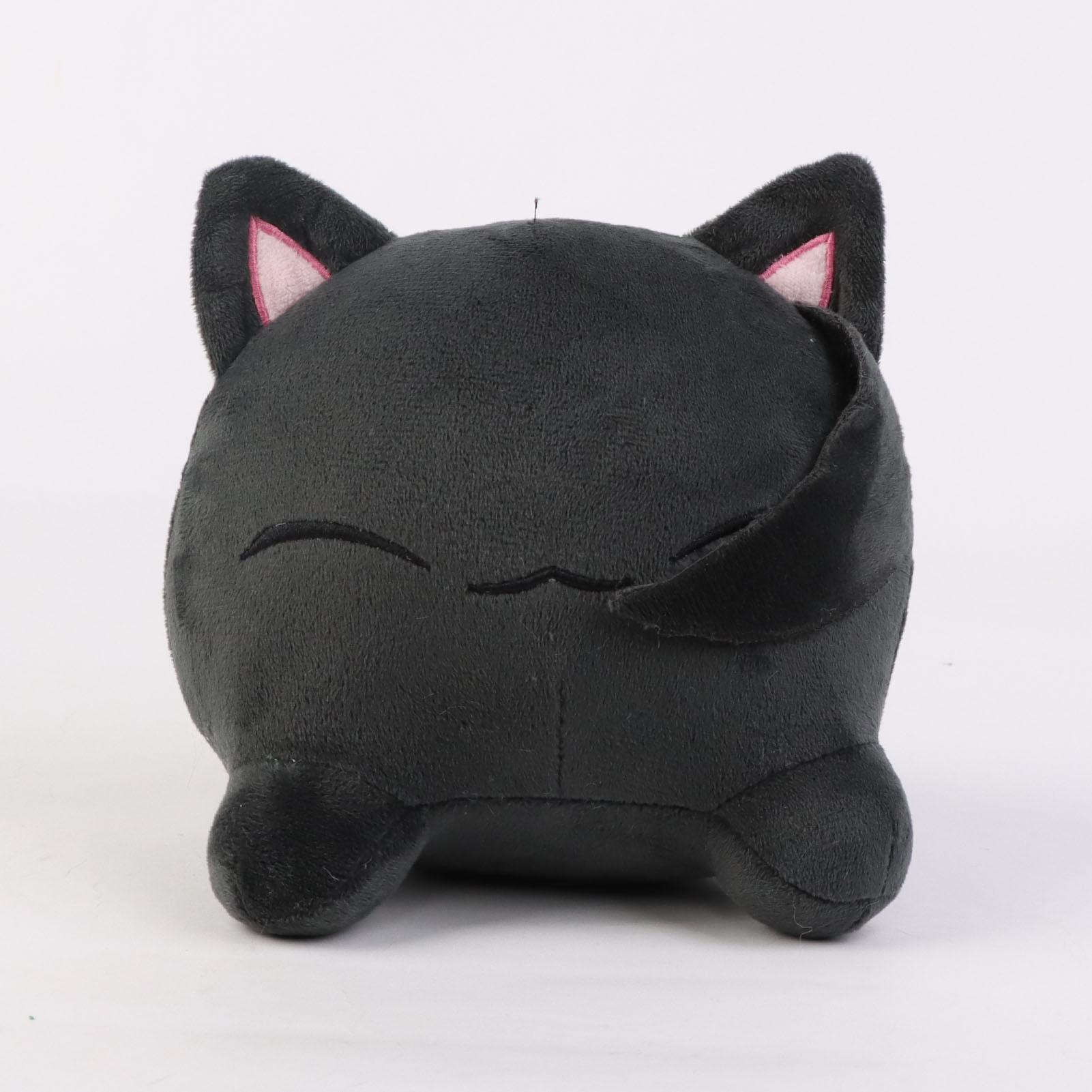 

6.69inch Gojo and Geto Plush Toys Plush Cat Toy Soft Stuffed Plush Animal Toys Black Cat White Cat Plush Doll Birthday Gift чорний
