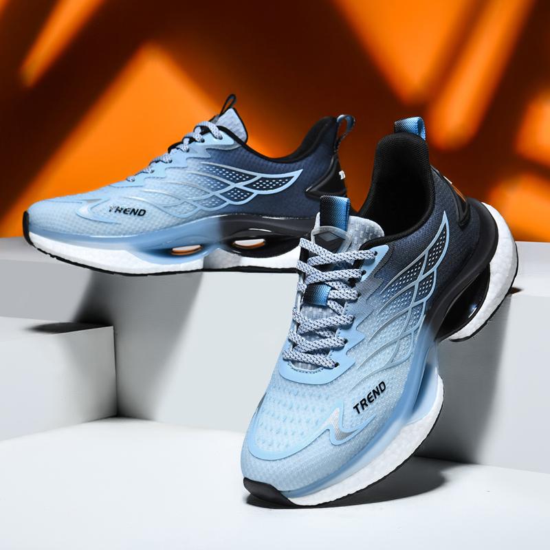 2025 Trendy Men's Casual Sneakers Cushioned Comfort Breathable Lightweight for Running Gym & Summer Daily Wear Athletic Footwear