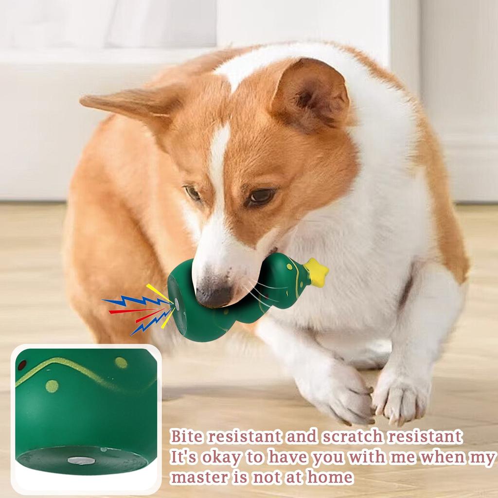 Christmas Pet Toys, Vinyl Sounds, Dog Teething Toys, Chew-resistant Toys.