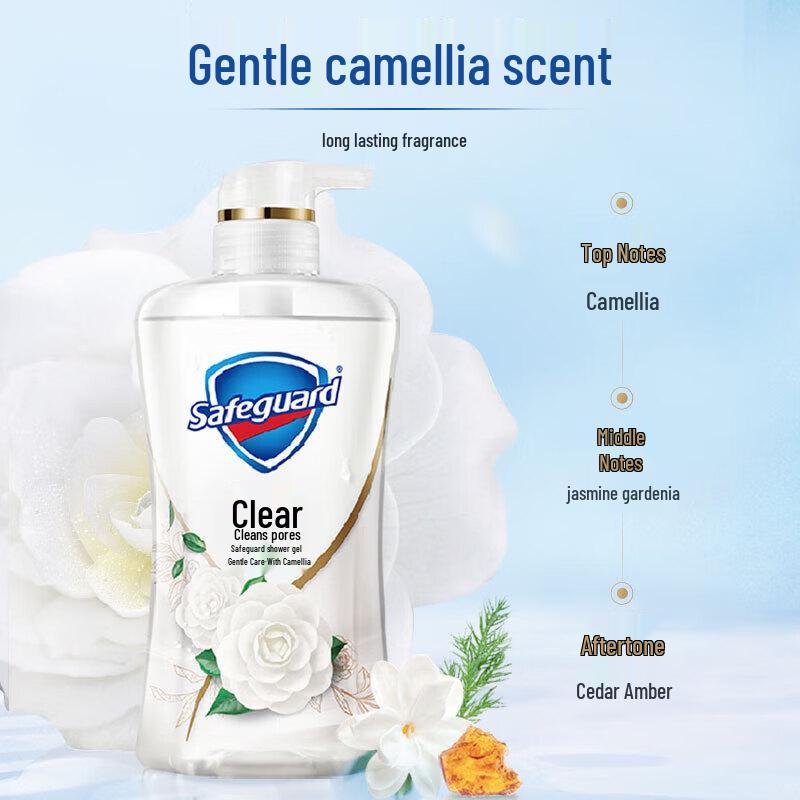 Safeguard Camellia Gentle Care Shower Gel