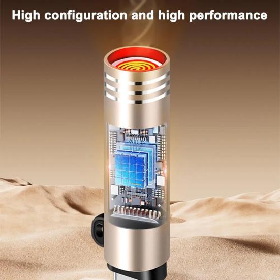 Type-C Mobile Portable Igniter Mini Electronic Igniter for Car Plugs Mobile Phone Ignition Device with Blow To Ignite Feature Lightweight Car