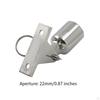 Deck Hinges Slide Cap Accessory Fits 22mm/25mm Tube Easily Install Replace Parts for Boat Yach
