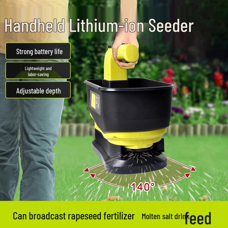 Handheld Electric Lithium Battery Fertilizer and Seed Spreader