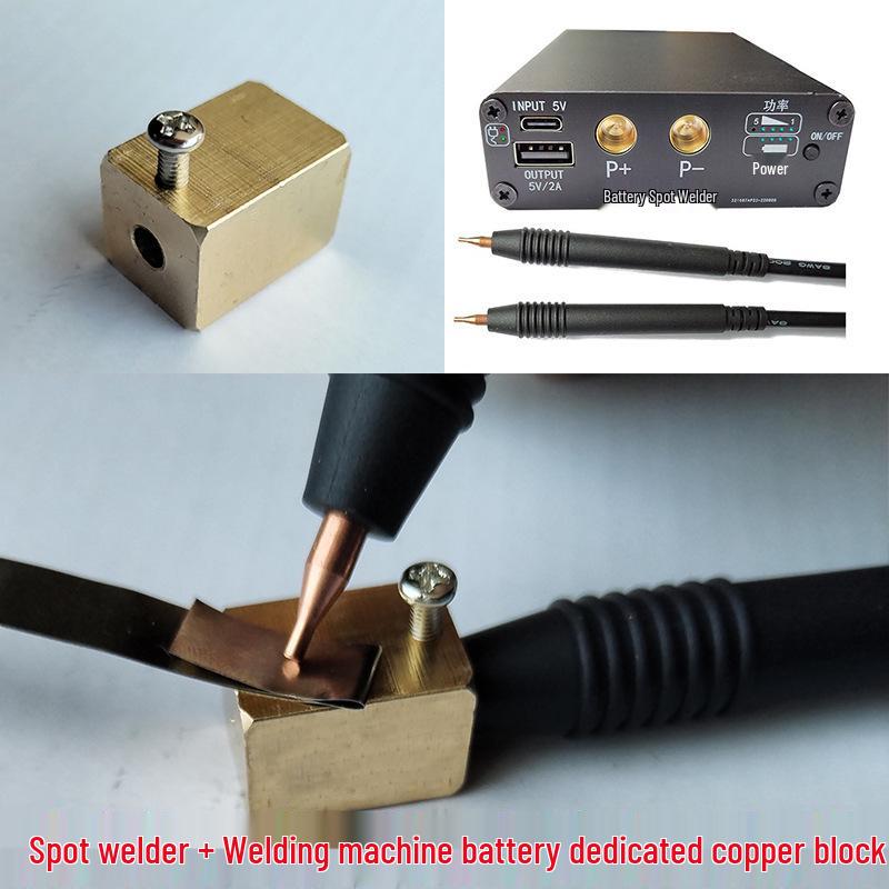 Portable Handheld Spot Welder for Mobile Phone Lithium Battery 18650, Nickel Sheet Welding, DIY.