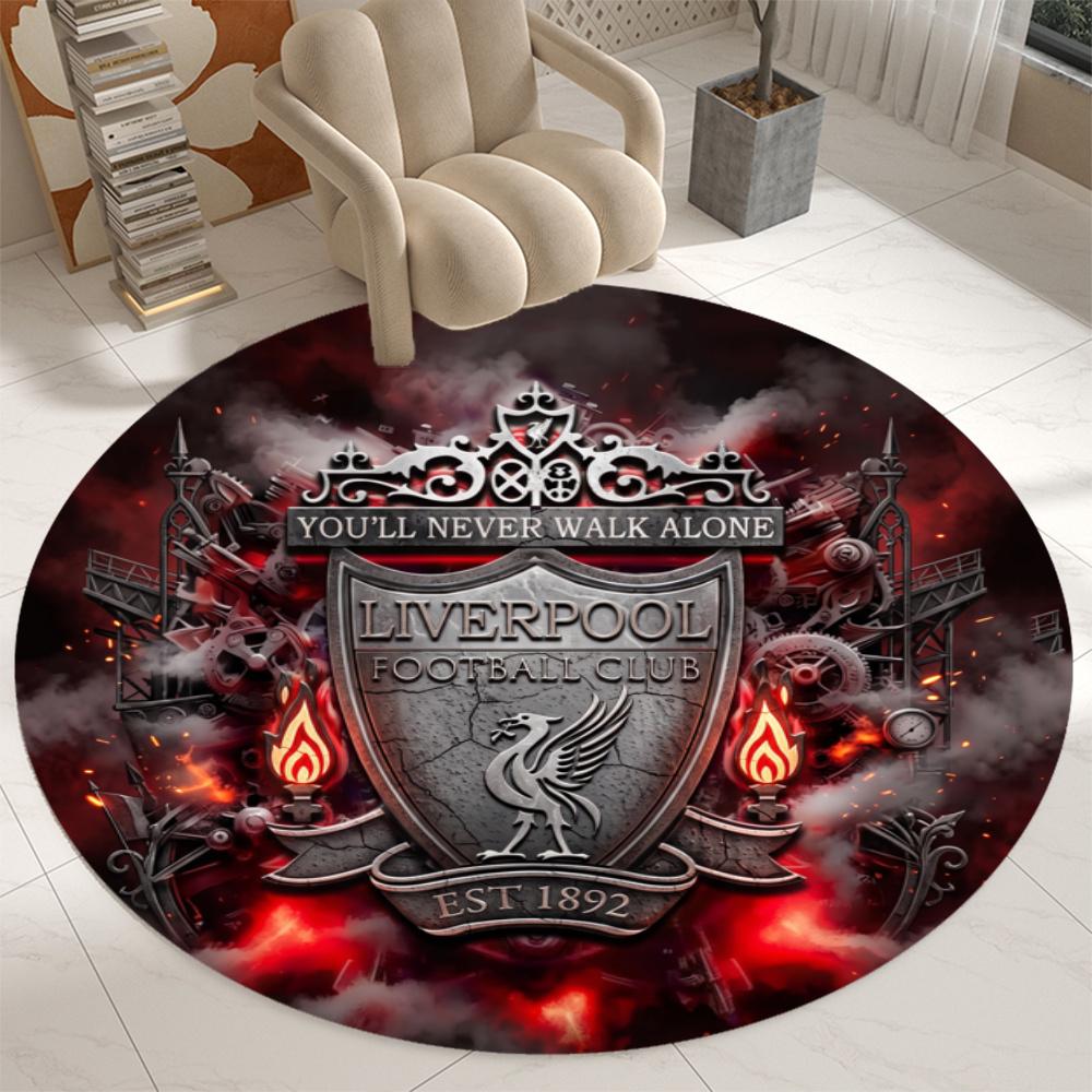 Liverpool Football Club Floor Mat Design For Hallway Decorate Room Foyer Kitchen Antislip Carpet Decorate Offices