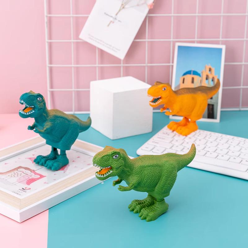 Brinquedos Divertidos de Corda - Pica-Pau Saltitante Pavão Pombo Dinossauro Quebra-Cabeça Criativo de Dar Corda Presentes para Crianças Pequenas Crianças e Bebês