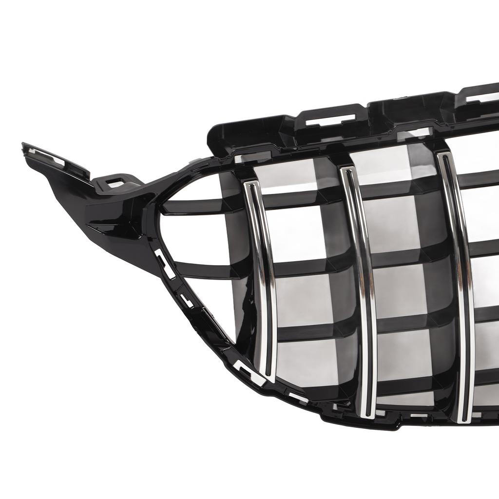 For Panamericana GT   Grille Replacement for   C Class W205 C205  05 PreFacelift 20152018(Gloss Black )