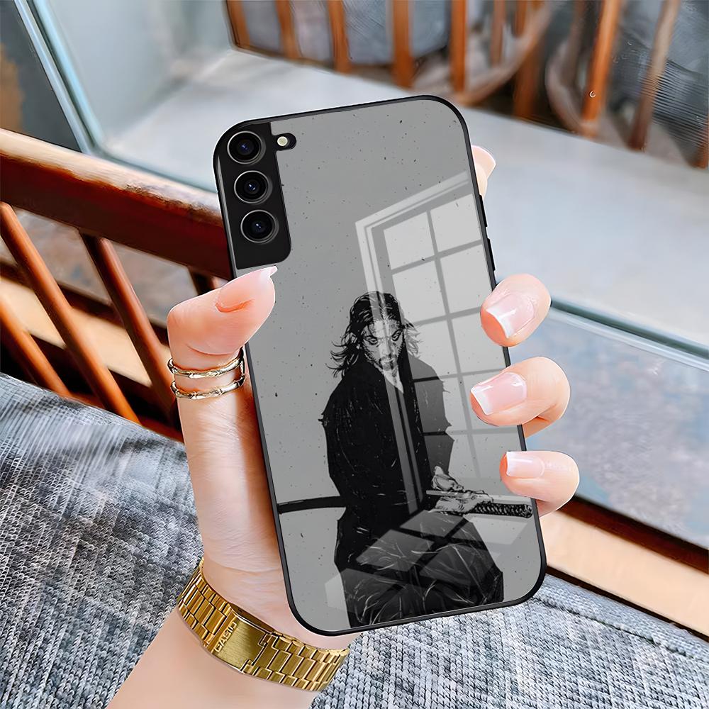 

V-Vagabond Manga Phone Case For Samsung S26 S25 Plus S20 S20 Plus S22 Ultra S23 FE S21 Plus S21 Ultra Glass Cover Samsung S25 Plus
