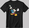 Funny Mickey Mouse Play Guita Tshirt Unisex3