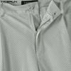 INCERUN Men Zip-up Waist Hollow See Through Casual Long Pants Trousers