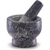 Kitchen Mortar - Zeller - Ø 9 Cm - Granite - with Pestle - Practical and Elegant