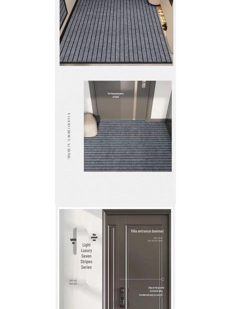 Commercial Entrance Mat for Hotel, Corridor, or Kitchen - Absorbent, Large Welcome Carpet