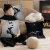 Black and White Sexy Girl Pillow Cover for Bedroom Room and Living Room Sofa Decorative Cushion Cover