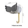 Mop Holder Strong Wall-mounted Punch-free Storage Holder With Hook Mop Clip Creative Durable Bathroom Accessories