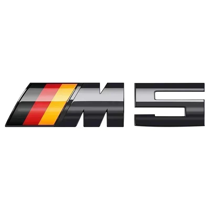 

Metal Glossy Black Letters Car Rear Trunk Emblem Badge Sticker For BMW M Logo E60 E39 F10 F11 E61 F07 G30 F15 E46 Accessories 4XL