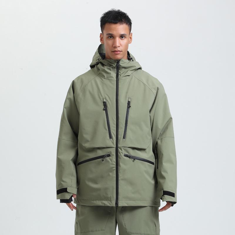 Men's and Women's Winter Ski Suit: Warm, Breathable, Waterproof, and Windproof for Outdoor Snowboarding and Sports.