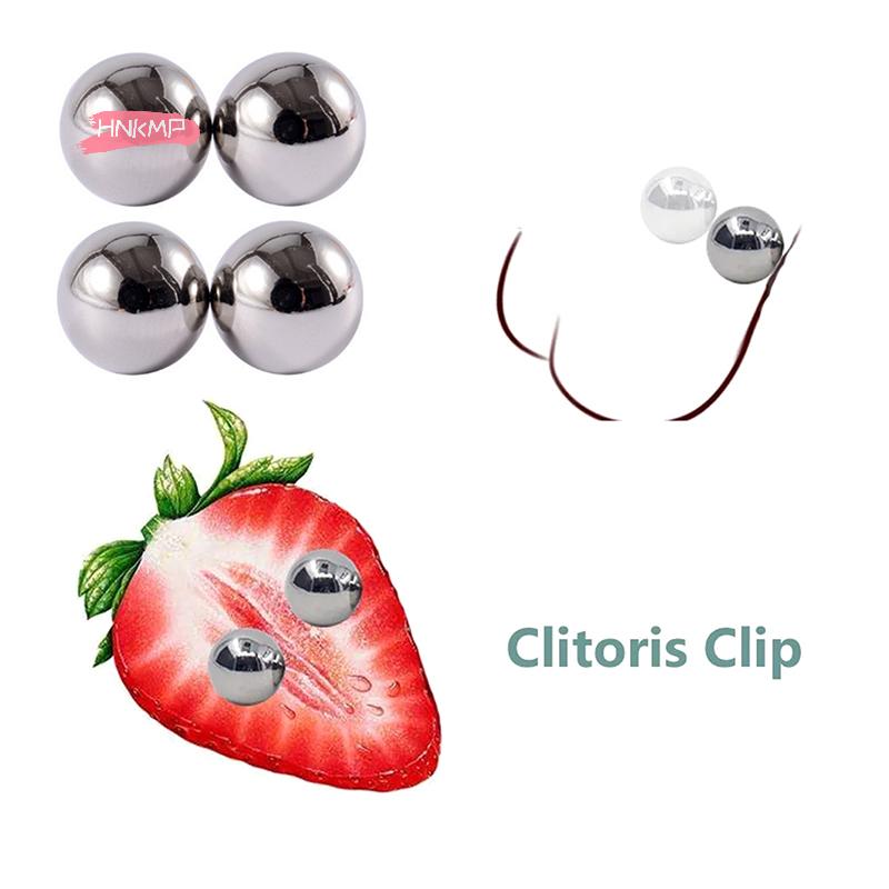 1 para mocnych magnetycznych klamerek do sutków bez przekłuwania dla kobiet, silne magnetyczne więzy, seksowna biżuteria do ciała dla par