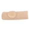 5pcs Toe Protector Reduce Soreness SEBS Closed Soft Toe Surface Fabric Sleeve Protectors Skin Color S 0.6 X 2.4in