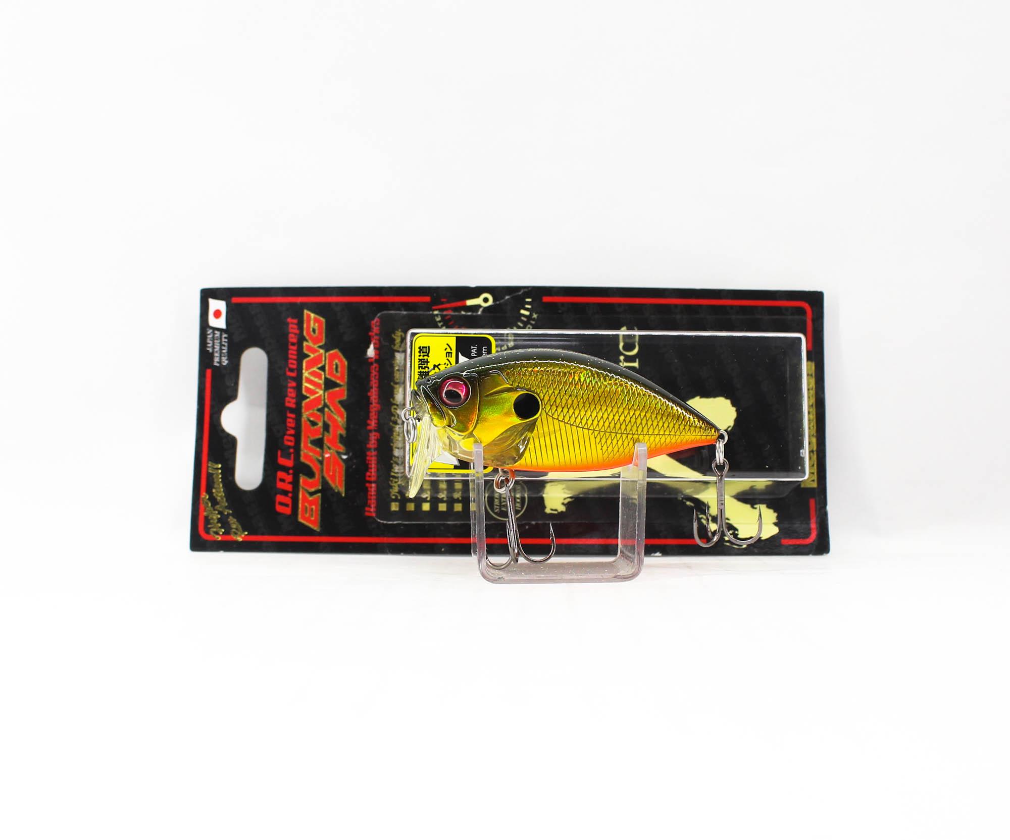 

Megabass ORC Burning Shad Плавающая Приманка GG Megabass Kinkuro (5589)