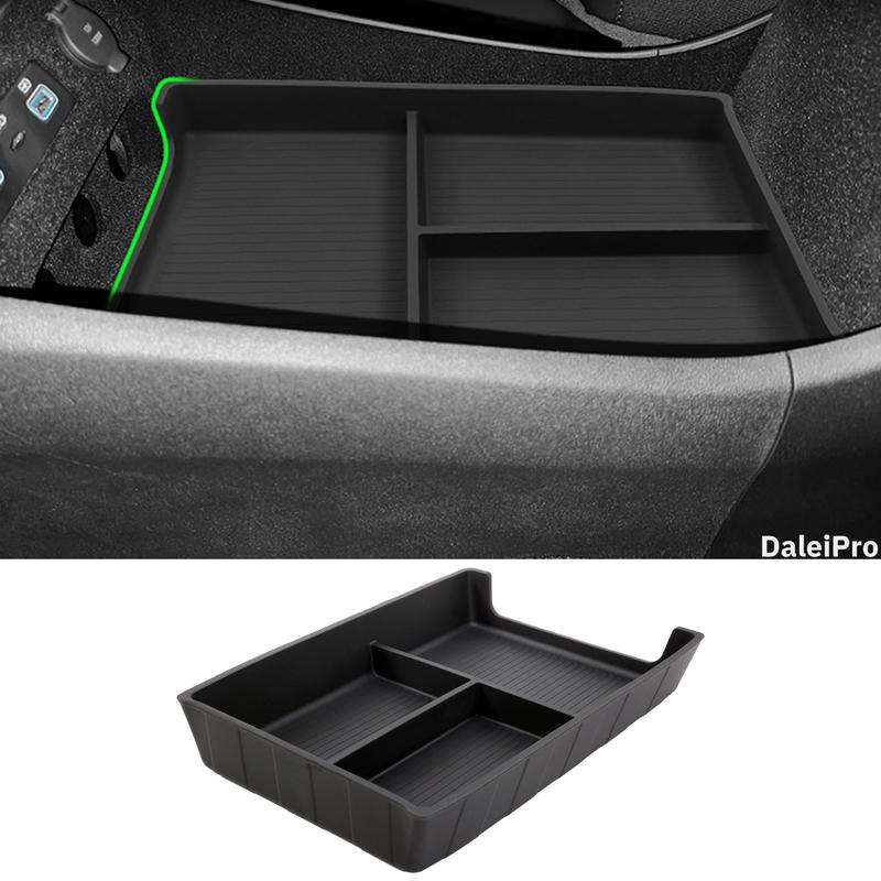 For BYD Sealion 07 2024 2025 Armrest Storage Box Center Console Layered Storage Box Cup Holder Modification Interior Accessories